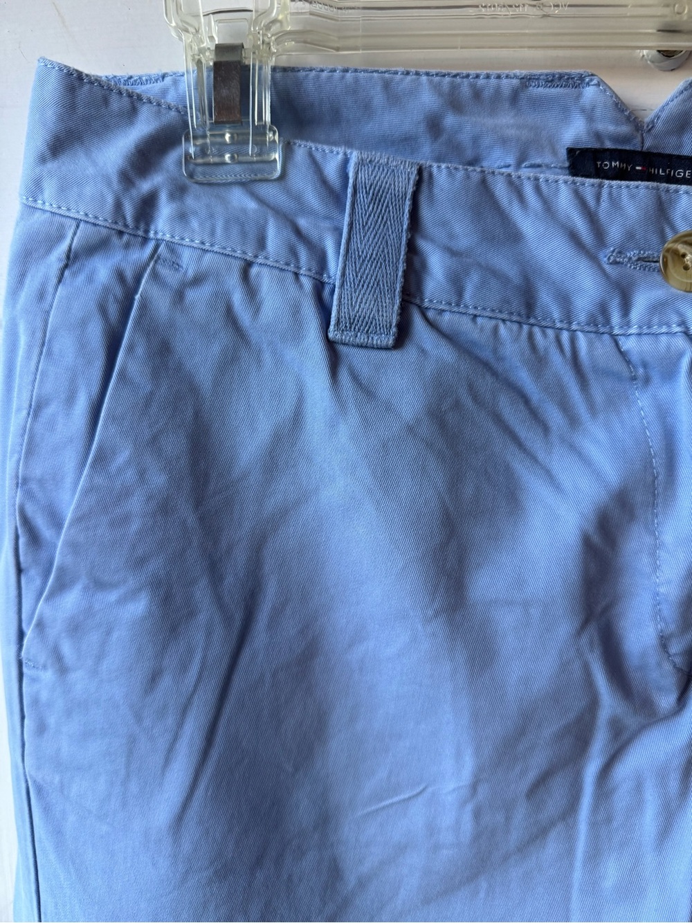 Tommy Hilfiger Light Blue Women's Pants - Picture 3 of 7